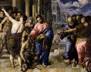 El Greco Christ Healing the Blind oil painting reproduction